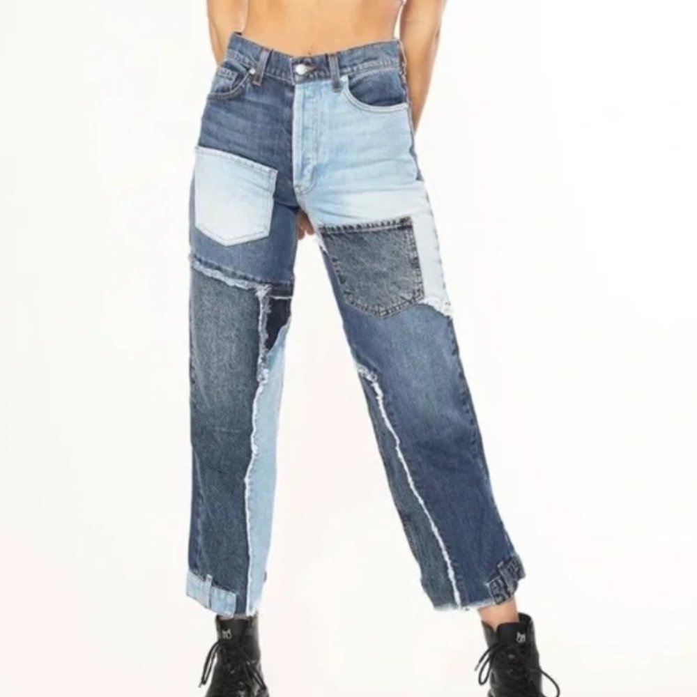 Patchwork Jeans - image 1
